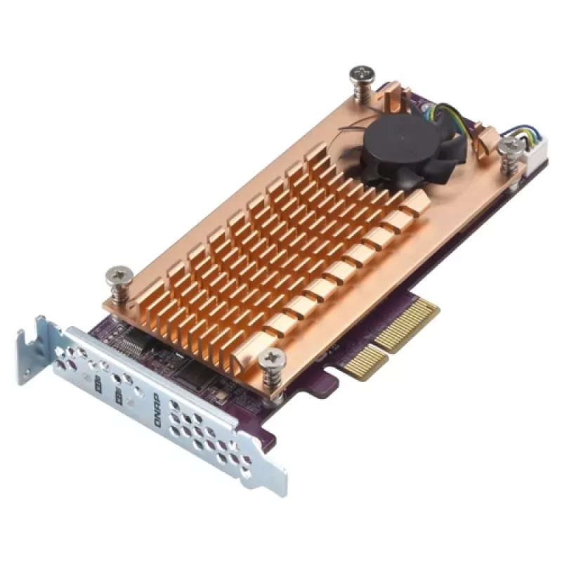 QNAP QM2-2S-220A karty interfejsowe/adapter Wewnętrzny M.2