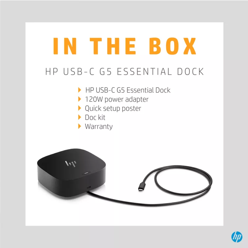 Stacja dokująca HP USB-C G5 Essential Dock