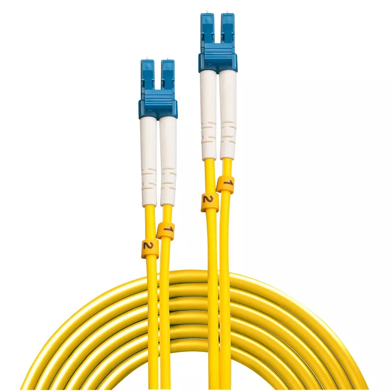 Lindy 2m LC-LC OS2 9/125 Kabel światłowodowy z włókna szklanego