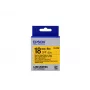 Kaseta z etykietami Epson o mocnym kleju LK-5YBW czarno-żółta 18mm (9m)