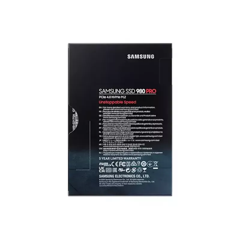SSD drive Samsung 2TB M.2 PCI Express 4.0 NVMe MZ-V8P2T0BW