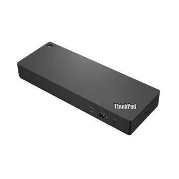 Lenovo ThinkPad Universal Thunderbolt 4 Przewodowa Czarna Przewodowa Łączność Thunderbolt 4