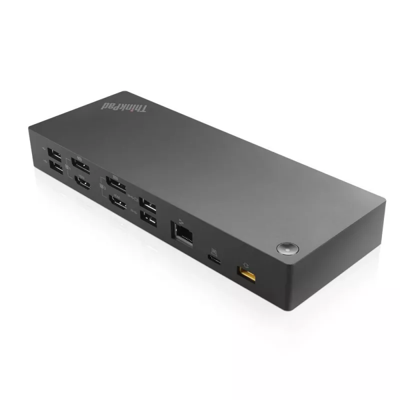 Stacja dokująca/replikator portów Lenovo 40AF0135UK przewodowa USB 3.2 Gen 1 (3.1 Gen 1) Type-C czarna