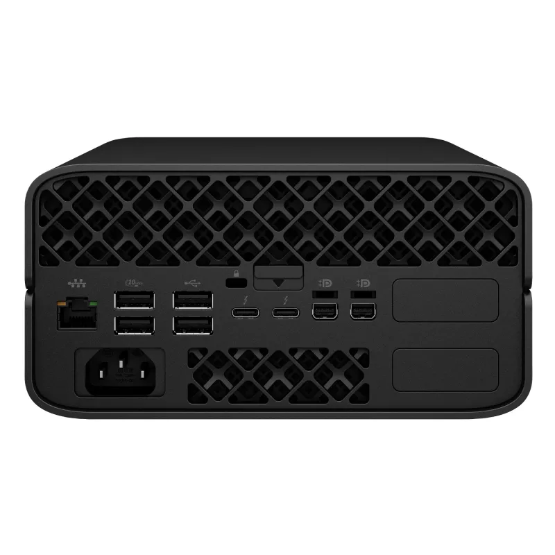 HP Z2 G1a Copilot+ PC AMD Ryzen AI Max PRO 390 32 GB LPDDR5x-SDRAM 1 TB SSD Windows 11 Pro Mini PC Stacja robocza AI, AI PC Czarny
