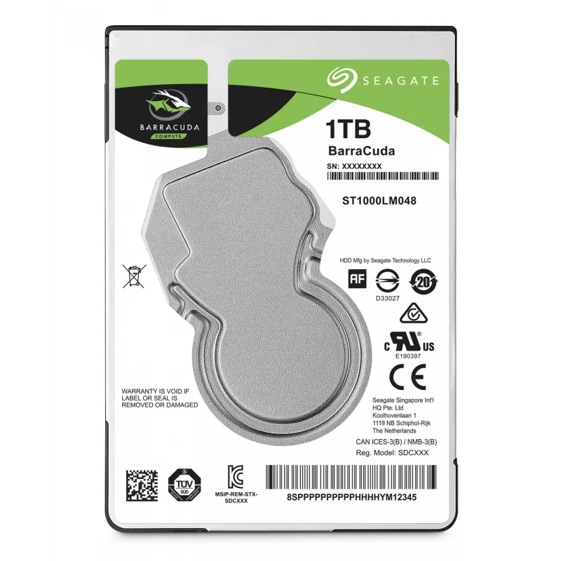 HDD Seagate BarraCuda 1000GB 2.5 cala SATA ST1000LM048