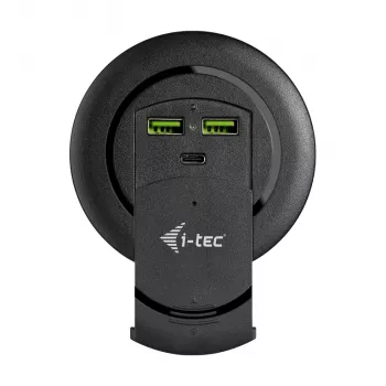 Ładowarka i-tec wbudowana biurkowa szybka ładowarka USB-C PD 3.0 + 3x USB 3.0 QC3.0 96 W