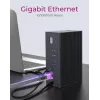 ICY BOX IB-DK2262AC Przewodowa stacja dokująca USB 3.2 Gen 1 (3.1 Gen 1) Type-C, antracyt