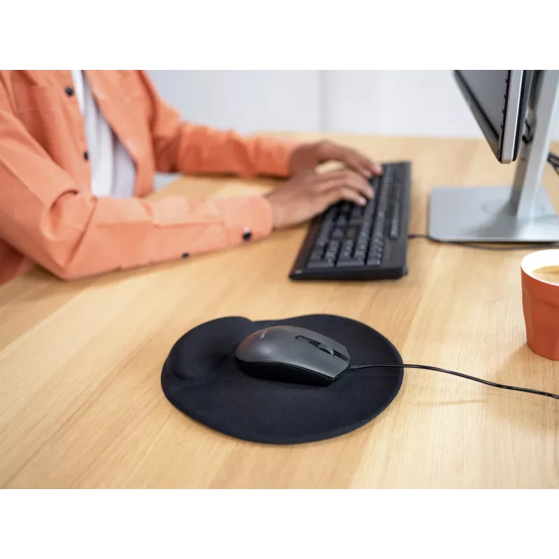 Mysz Trust Basi Office Symetryczna USB Type-A Optyczna 1200 DPI