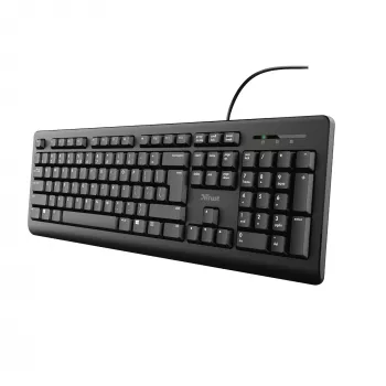 Trust TK-150 klawiatura Office USB QWERTZ Niemiecki Czarny