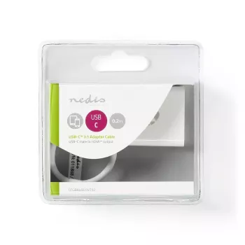 Karta graficzna USB Nedis CCGB64651WT02 3840 x 2160 pikseli Biała