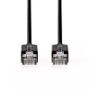 Kabel sieciowy Nedis CCBW85210AT150 15m Cat6 F/UTP Czarny