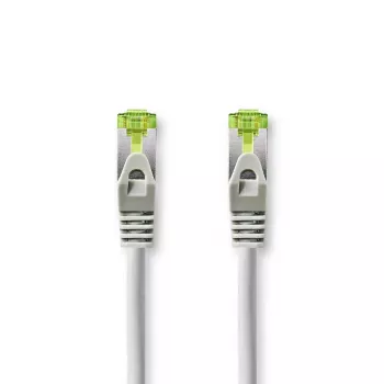 Kabel sieciowy Nedis CCBW85420GY100 Szary 10 m Kat.7 S/FTP
