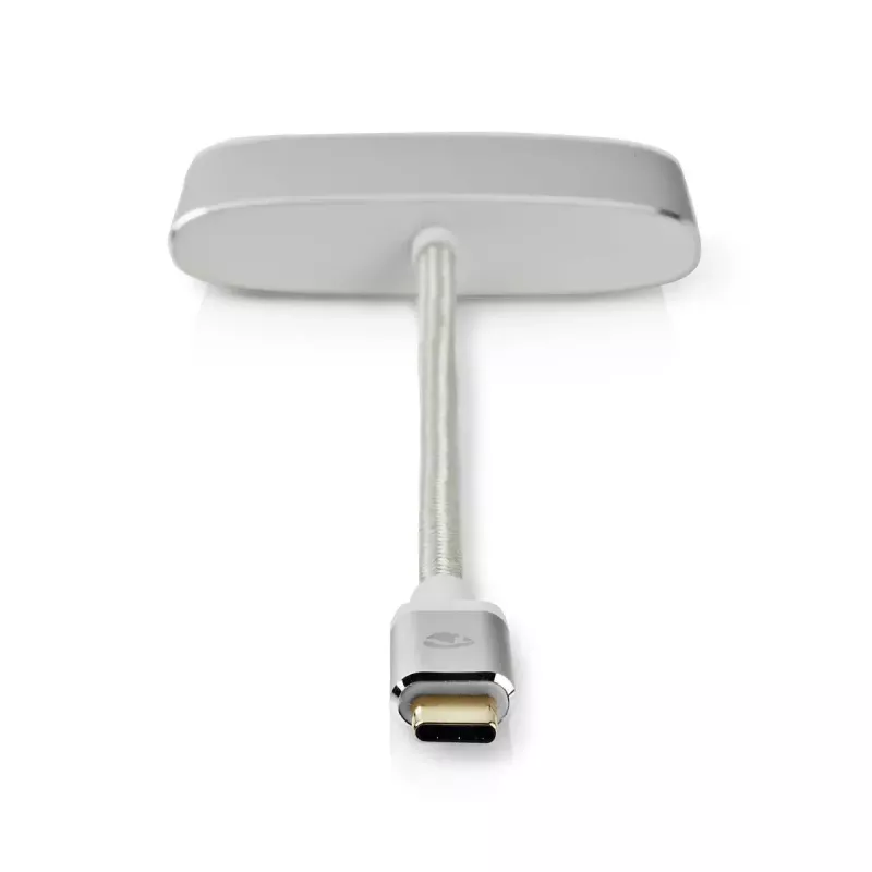 Stacja dokująca do laptopa Nedis CCTB64760AL02 Aluminium kabel 0,2 m 5 Mbit/s