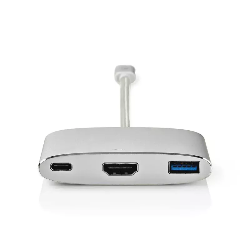 Stacja dokująca do laptopa Nedis CCTB64765AL02 Srebrna 5 Gbit/s