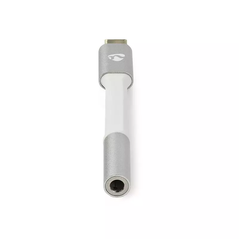 Kabel audio Nedis CCTB65950AL008 3,5 mm żeński na USB męski 0,08 m aluminium