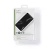 Koncentrator USB Nedis UHUBU3420BK USB 3.2 Gen 1 Micro-B Czarny