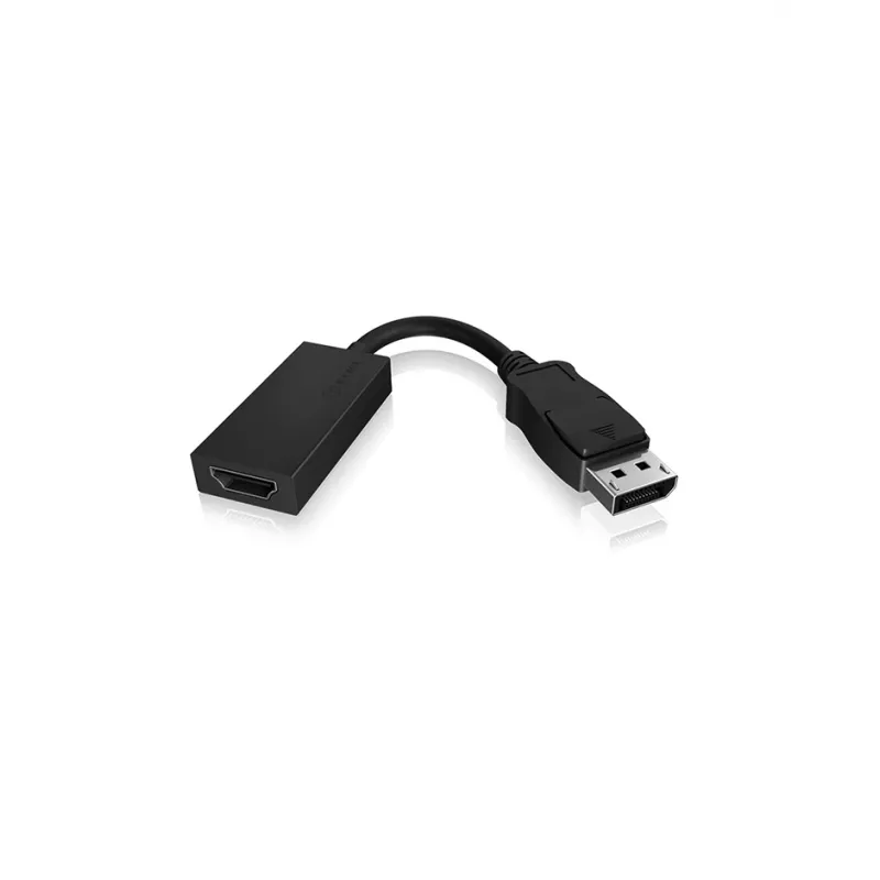 ICY BOX IB-AC508a DisplayPort HDMI Czarny