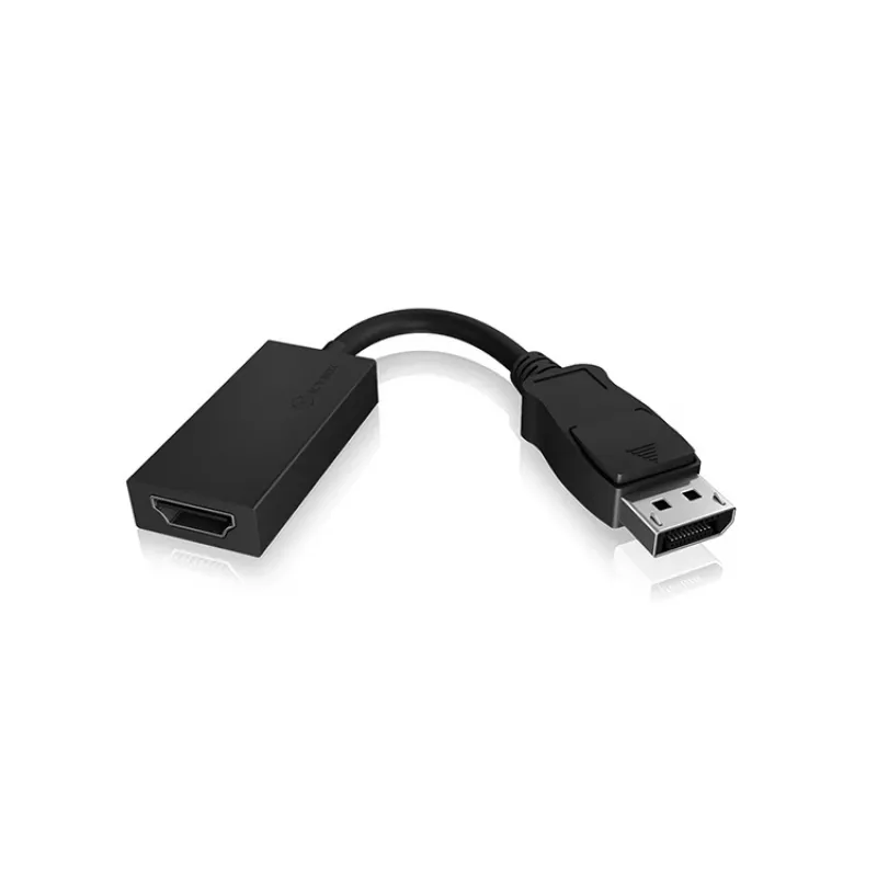 ICY BOX IB-AC508a DisplayPort HDMI Czarny
