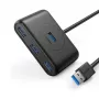 Ugreen 20290 hub interfejsowy USB 3.2 Gen 1 (3.1 Gen 1) Typ-A 5000 Mbit/s Czarny