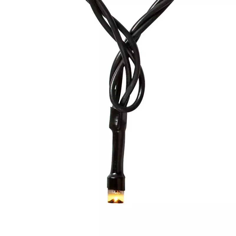 Łańcuch świetlny dekoracyjny Nedis WIFILX01W50 — 50 żarówek LED, 1,81 W, USB, IP65, 5 m przewodu