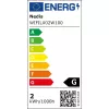 Łańcuch świetlny dekoracyjny Nedis WIFILX02W100 — 100 LED, 3,21 W, przewód 10 m, IP65, biały