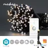 Łańcuch świetlny dekoracyjny Nedis WIFILX02W100 — 100 LED, 3,21 W, przewód 10 m, IP65, biały