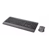 Trust Trezo klawiatura z myszą Universal RF Wireless QWERTZ niemiecka czarna