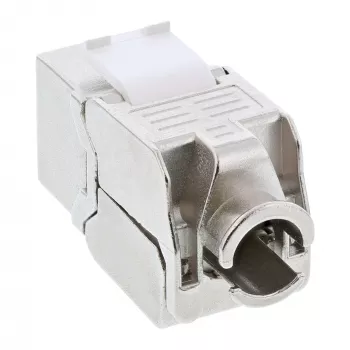 InLine RJ45 Keystone Jack Snap-In moduł Cat.6a, smukła konstrukcja