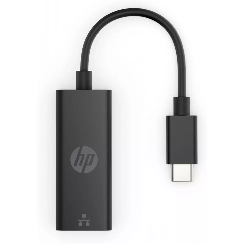 HP USB-C na RJ45 Adapter G2, Przewodowy, USB Type-C, Czarny, Chiny, Dom, Windows 10, Windows 11