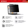 Displex PRIVACY SAFE magnetyczny dwukierunkowy filtr prywatyzujący do laptopa / notebooka 14'' (16:9)
