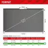 Displex PRIVACY SAFE magnetyczny dwukierunkowy filtr prywatyzujący do laptopa / notebooka 14'' (16:9)