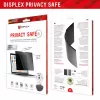 Displex PRIVACY SAFE magnetyczny dwukierunkowy filtr prywatyzujący do MacBook Air / MacBook Pro 13,3″