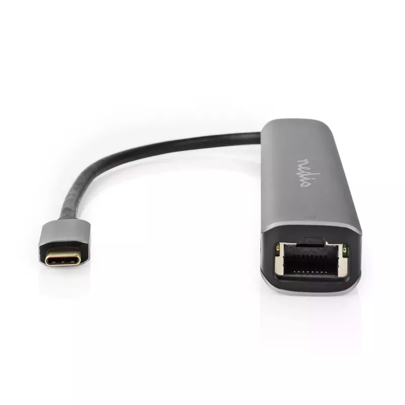 Stacja dokująca do laptopa Nedis CCBW64230AT02 USB 3.2 Gen 1 Type-C 4K Ultra HD