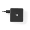 Ładowarka do urządzeń mobilnych Nedis WCPD45W100BK Uniwersalna Czarny USB Wewnętrzna