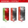 Displex Szkło Hartowane + Etui do Samsung Galaxy S22/S23, Eko Rama Montażowa, odporne na zarysowania