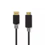Adapter kabla wideo Nedis CCBW37100AT10 1m DisplayPort do HDMI Czarny