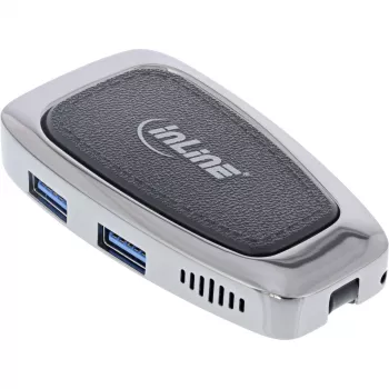 Hub USB InLine USB 3.2 Gen 2 Multi Hub (2xUSB-A + 1xHDMI + 1xUSB-C)