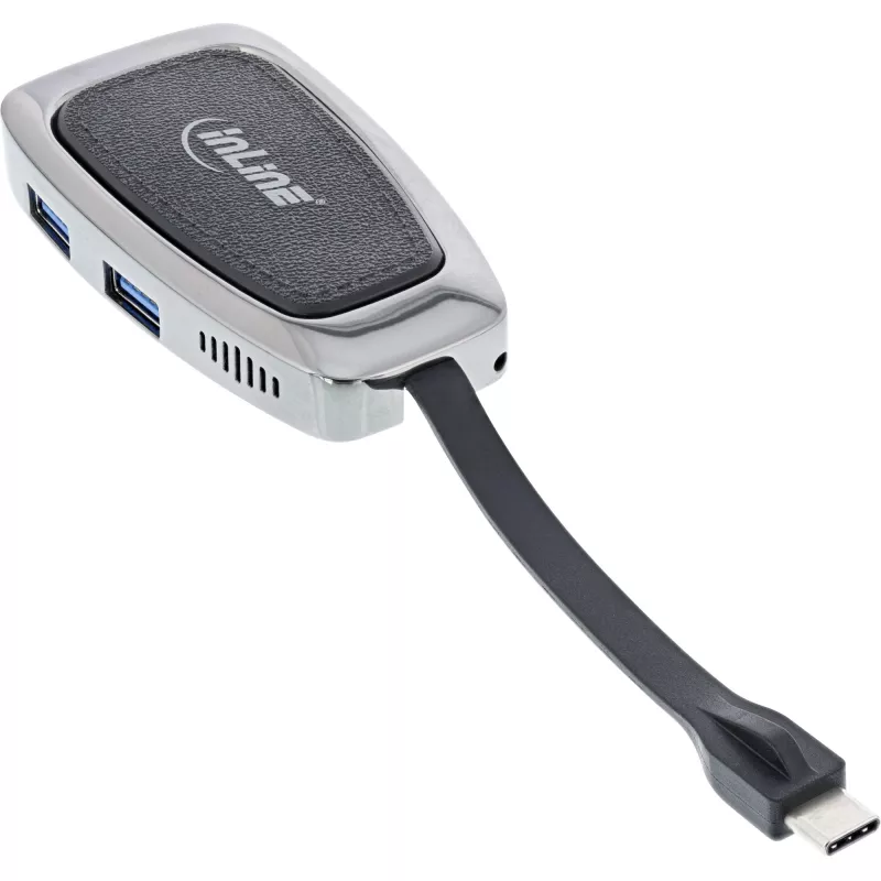 Hub USB InLine USB 3.2 Gen 2 Multi Hub (2xUSB-A + 1xHDMI + 1xUSB-C)