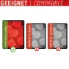 Displex Tablet Glass (9H) do Apple iPad Pro 12,9'' (3./4./5./6. Gen.), Eko ramka montażowa, nietłukące, ultracienkie, niewidoczne