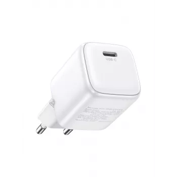 Ładowarka sieciowa Ugreen 15324 uniwersalna biała AC 1 port USB typu C