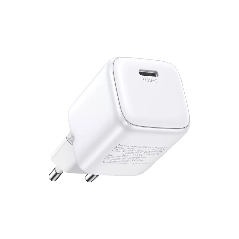 Ładowarka sieciowa Ugreen 15324 uniwersalna biała AC 1 port USB typu C
