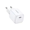 Ładowarka sieciowa Ugreen 15324 uniwersalna biała AC 1 port USB typu C