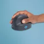 Mysz pionowa R-Go Tools R-Go HE Basic, mysz ergonomiczna, średnia (rozmiar dłoni ≥ 185 mm), praworęczna, Bluetooth, szara