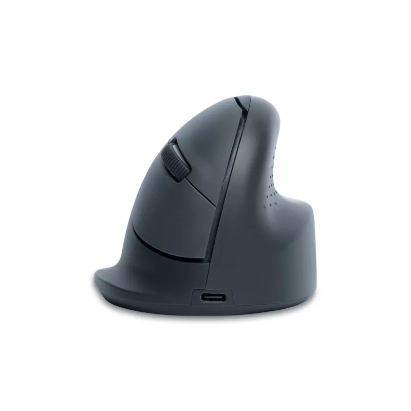 Mysz pionowa R-Go Tools R-Go HE Basic, mysz ergonomiczna, średnia (rozmiar dłoni ≥ 185 mm), praworęczna, Bluetooth, szara