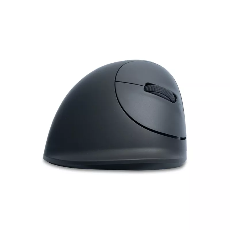 Mysz pionowa R-Go Tools R-Go HE Basic, mysz ergonomiczna, średnia (rozmiar dłoni ≥ 185 mm), praworęczna, Bluetooth, szara