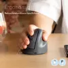 Mysz pionowa R-Go Tools R-Go HE Basic, mysz ergonomiczna, średnia (rozmiar dłoni ≥ 185 mm), praworęczna, Bluetooth, szara