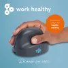 Mysz pionowa R-Go Tools R-Go HE Basic, mysz ergonomiczna, średnia (rozmiar dłoni ≥ 185 mm), praworęczna, Bluetooth, szara