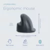 Mysz pionowa R-Go Tools R-Go HE Basic, mysz ergonomiczna, średnia (rozmiar dłoni ≥ 185 mm), praworęczna, Bluetooth, szara