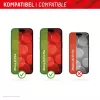 Displex Full Cover Screen Protector (10H) do Apple iPhone 15 Plus/15 Pro Max, Eko Ramka Montażowa, Pełne Pokrycie