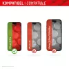 Displex Szkło Ochronne + Etui do Apple iPhone 15 Pro, Eko Ramka Montażowa, odporne na zarysowania